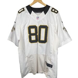 Nike New Orleans Saints Jimmy Graham 80 Jersey White Mens XL NFL Football